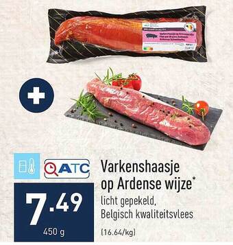 ALDI Varkenshaasje op ardense wijze aanbieding