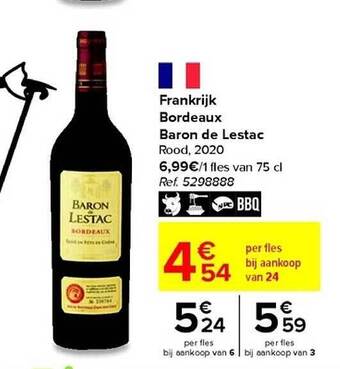 Carrefour Bordeaux baron de lestac aanbieding