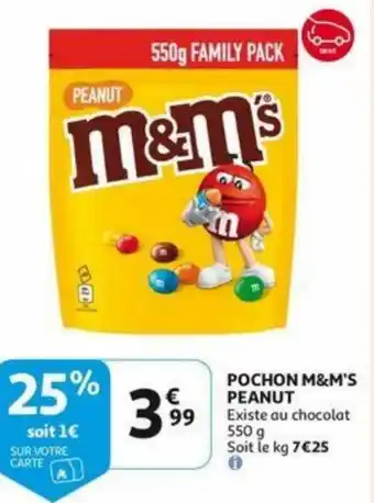 Pochon M&M's Peanut 550g