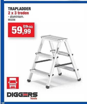 Hubo Trapladder aanbieding
