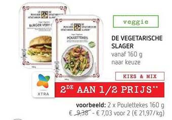 Spar Colruyt De vegetarische slager aanbieding