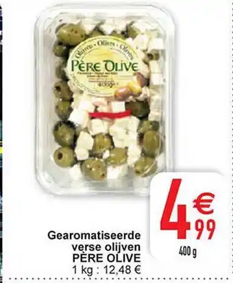 Cora Gearomastisserde verse olijven père olive aanbieding