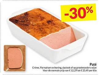 Intermarché Paté aanbieding