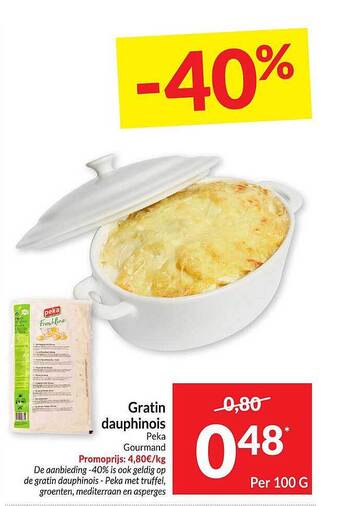 Intermarché Gratin dauphinois aanbieding