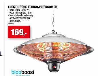 Hubo Elektrische terrasverwarmer aanbieding