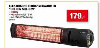 Hubo Elektrische terrasverwarmer aanbieding