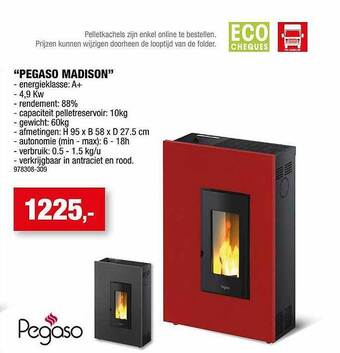 Hubo "pegaso madison" aanbieding bij hubo aanbieding