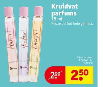 Kruidvat Kruidvat parfums aanbieding