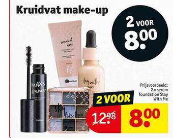 Kruidvat Kruidvat makeup aanbieding