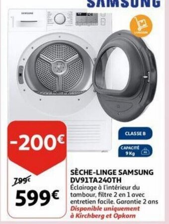 Seche-Linge Samsung DV91TA240TH