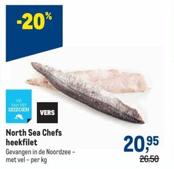 North sea chefs heekfilet