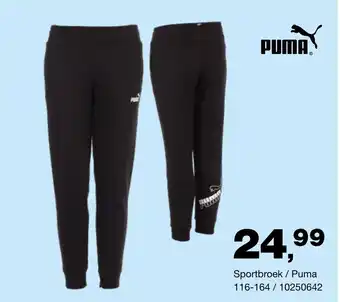 Bristol Puma Sportbroek 116-164 aanbieding