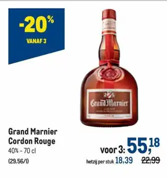 Grand Marnier Cordon rouge 40% - 70CL