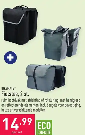 ALDI Bikemate fietstas, 2 st. aanbieding