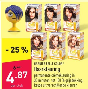 ALDI Garnier belle color haarkleuring aanbieding
