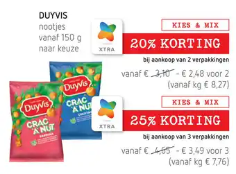 Spar Duyvis 150g aanbieding