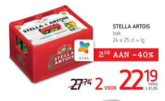 Spar Stella Artois aanbieding