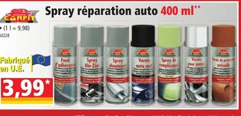 Spray reparation auto 400ml