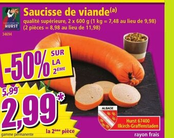 Saucisse de viande