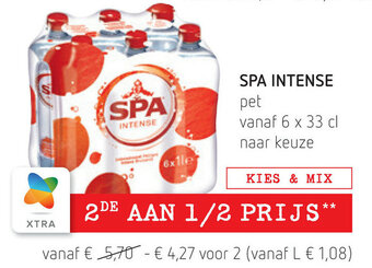 Spar Spa Intense aanbieding