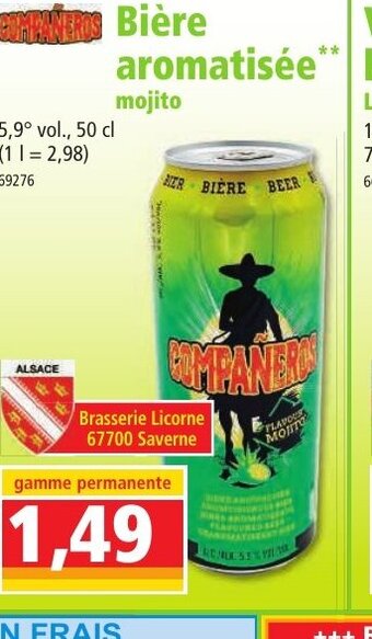 Biere aromatisee