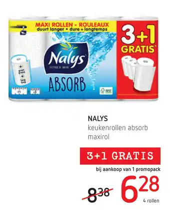 Nalys keukenrollen absorb maxirol