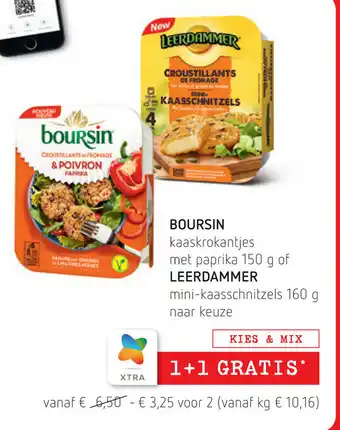 Spar Boursin Leerdammer aanbieding