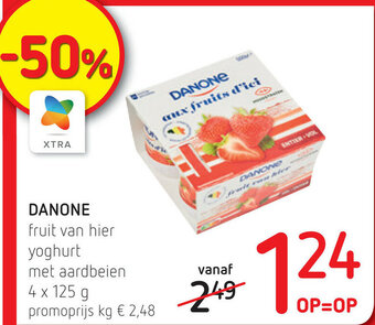 Spar Danone aanbieding