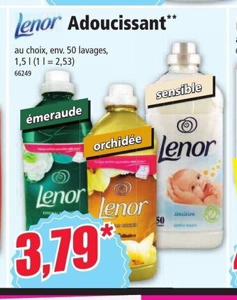 Norma Lenor adoucissant aanbieding