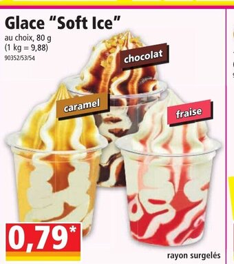 Norma Glace soft ice aanbieding