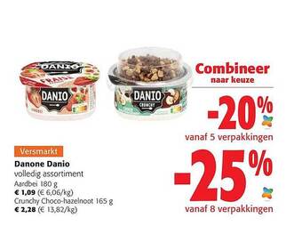 Colruyt Danone danio aanbieding