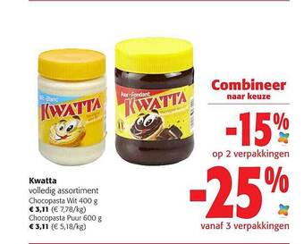 Colruyt Kwatta aanbieding