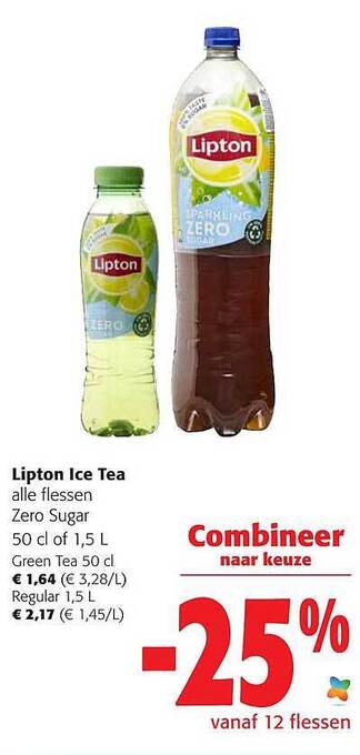 Colruyt Lipton ice tea aanbieding