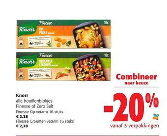 Colruyt Knorr aanbieding