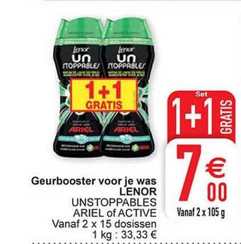 Cora Geurbooster voor je was lenor aanbieding