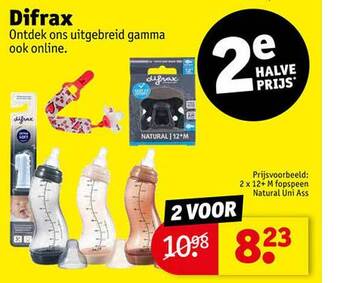 Kruidvat Difrax aanbieding