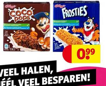 Kruidvat Kellogg's kids bars aanbieding