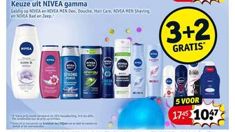 Kruidvat Gamma nivea aanbieding