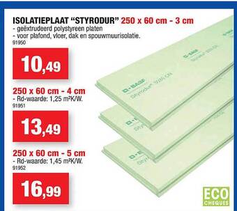 Hubo Isolatieplaat aanbieding