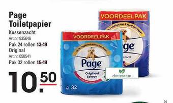 Page toiletpapier