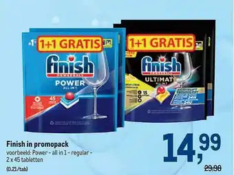 Makro Finish in promopack aanbieding