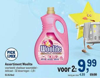 Makro Assortiment woolite aanbieding