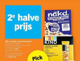 Albert Heijn Alle A-merk Tussendoortjes aanbieding