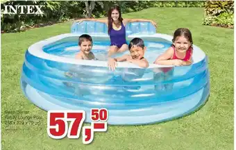 Paradisio Intex Swim Center Family Lounge Pool 218x229x79 Cm aanbieding