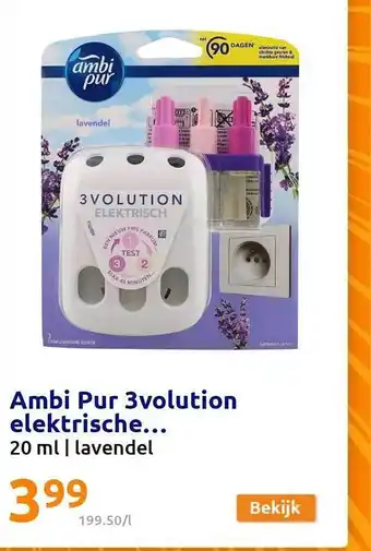 Action Ambi pur 3volution elektrische aanbieding