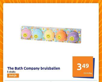 Action The bath company bruisballen aanbieding