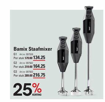 Bamix staafmixer