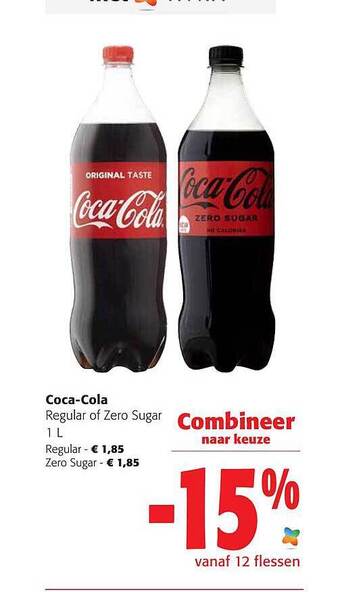 Colruyt Coca-cola aanbieding