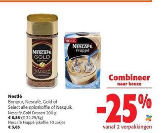 Colruyt Nestlé aanbieding