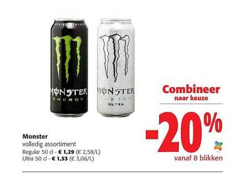 Colruyt Monster aanbieding
